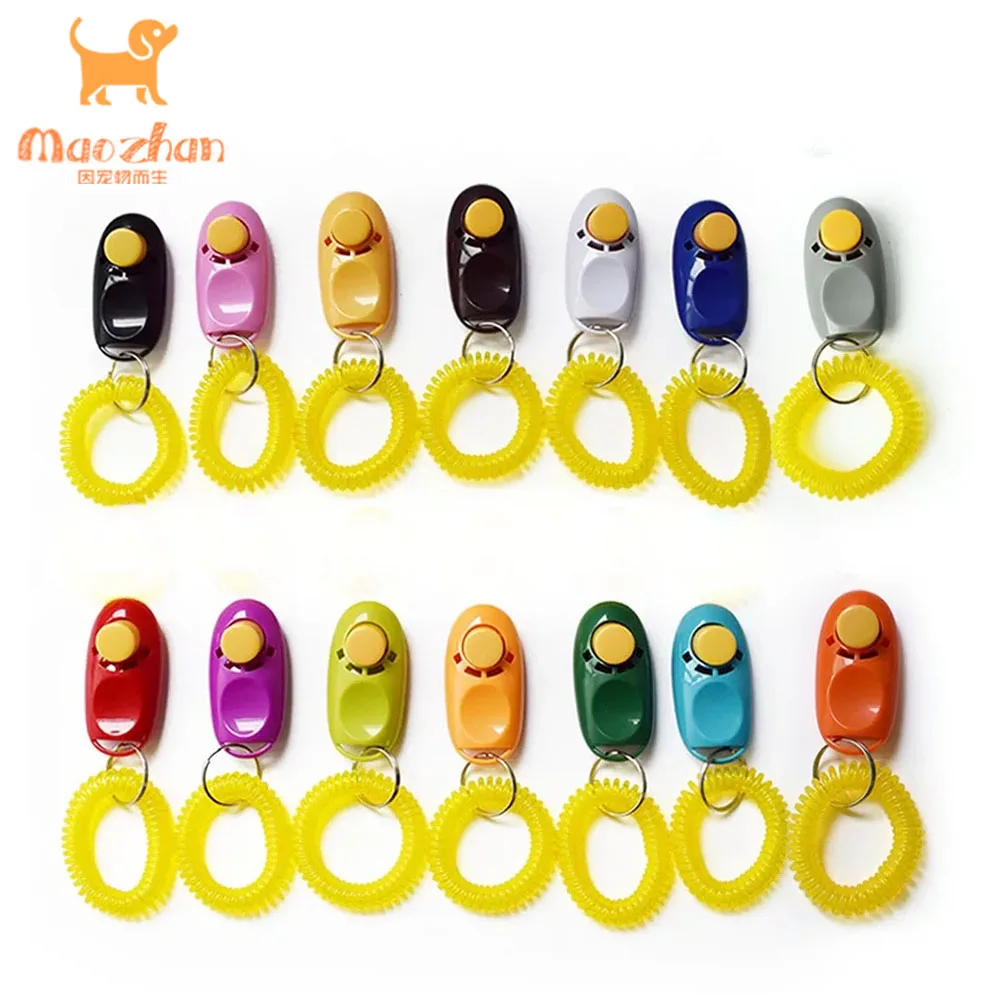 Hot Selling Dog Training Clicker with Logo , Custom I-Click Dog Training Clicker Pet Trainer Clicker for Dog