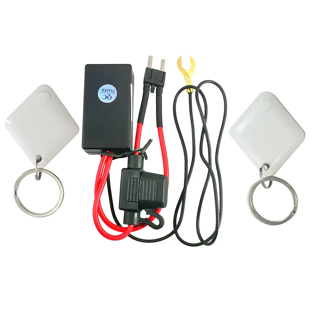 2024 Anti Hijacking Car Immobilizer Safeguard 12V Universal Oil Circuit Lock Anti-theft alarm For Motorcycle