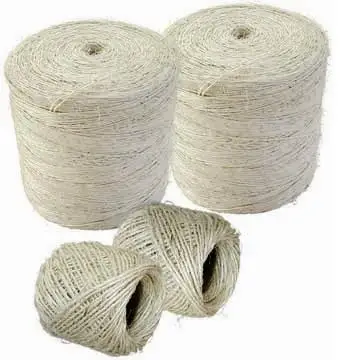 Best Price 100% Natural 3 Strands Twisted Sisal Rope Garden Packing Hemp Rope Cord Jute Twine