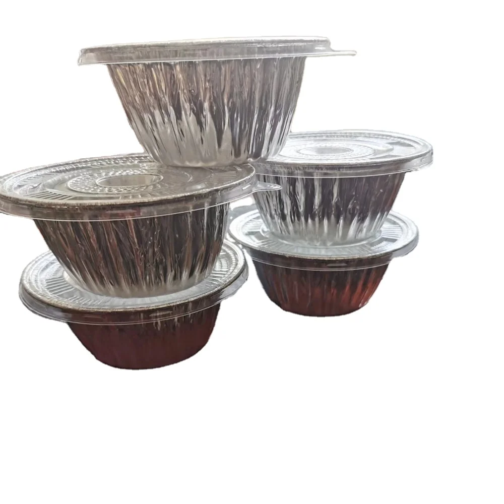 Одноразовые кастрюли и сковородки из алюминиевой фольги с (1600207866205)