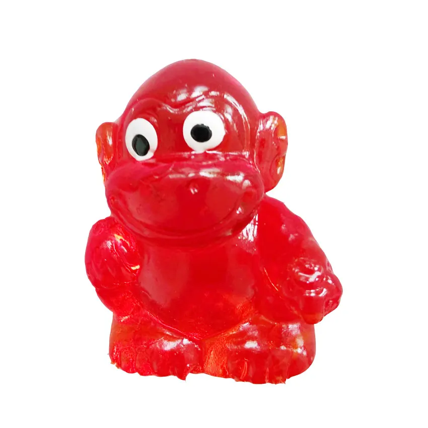 Wholesale Small TPR Soft sticky lovely Monkey toy for promotion gift
