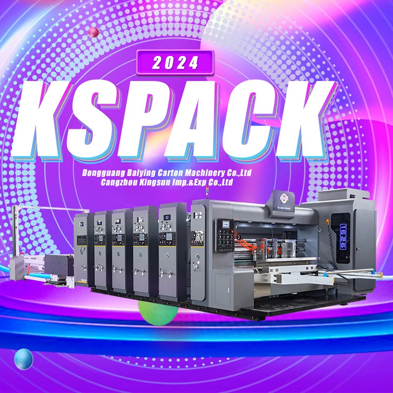 Carton Box Making Machine With Flexo Printer Slotter Die-cutting Technology