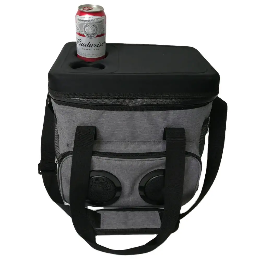 TR-Rechargeable Cooler Backpack Bag Speaker, Works with iPhone & Android,other Camping Cooler Bag Speaker for Outdoor Tents