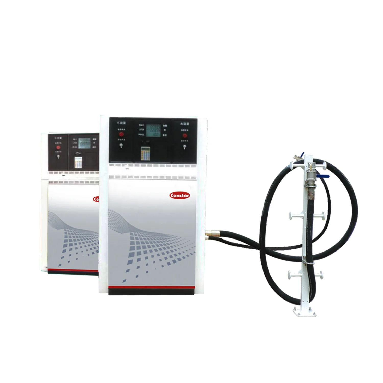 High-Flow Multifunctional 24 Volt Fuel Dispenser Petrol with Single Hose for Wholesale Fuel Gas Petrol Station Service Equipment