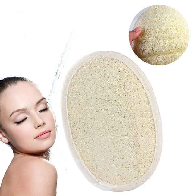 Оптовая продажа 100% натуральная губка Luffa для тела отшелушивающие