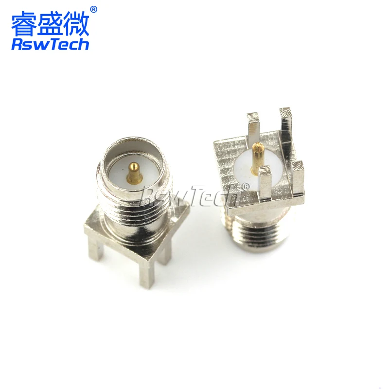 Coaxial Cable RF Coaxial Connectors Wifi 4G Antenna With SMA Brass Quick Sockets Metal Part Connector Antenna Connector Adapter