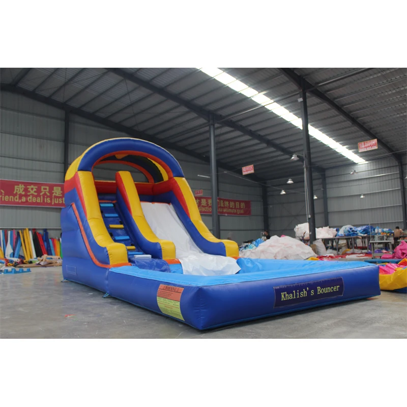 Children Inflatable Bouncer Bouncy Jumping Castle With Slider