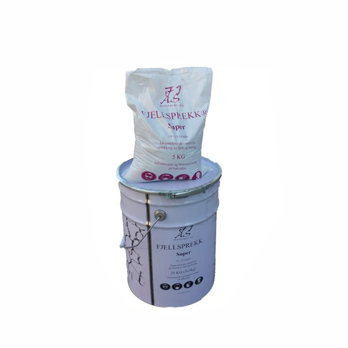 Высший сорт камень экспансивный раствор растрескивание невзрывной снос агент