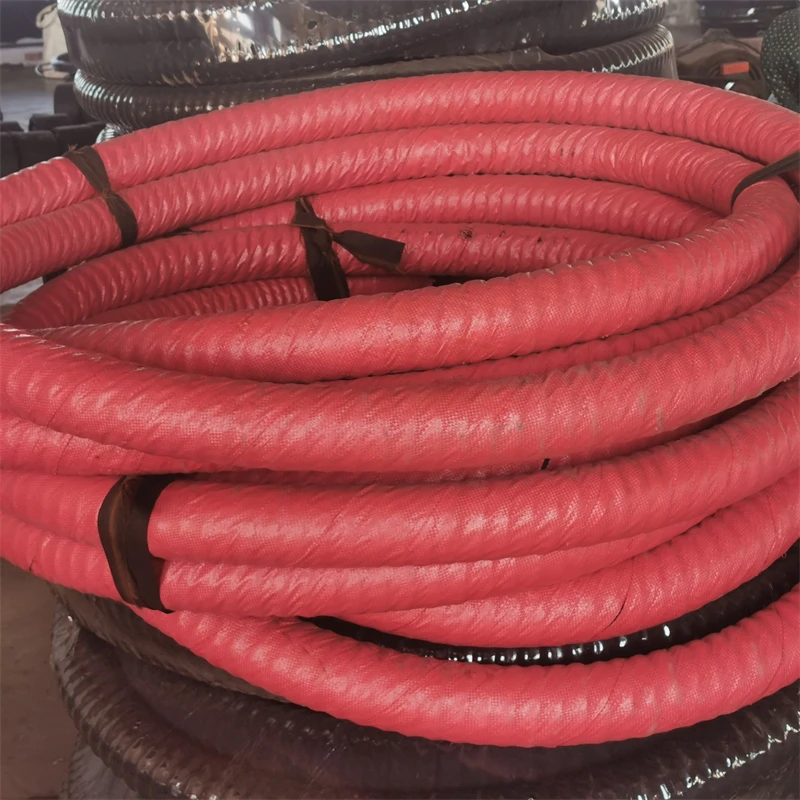 Customizable Black Epdm Cotton Braided Reinforcement Rubber Air Hose