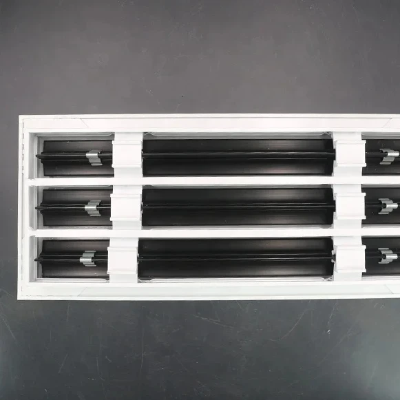 Распродажа декоративный белый воздушный клапан линейный слот диффузор и решетка