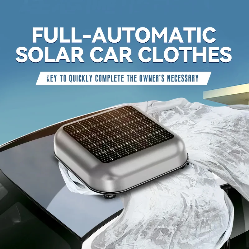 High Quality Full Body Waterproof And Anti-UV Automatic Car Cover With Remote Control