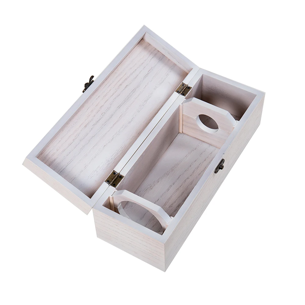 Custom Wooden Red wine box fashion wine box solid wood packaging box wood gift case