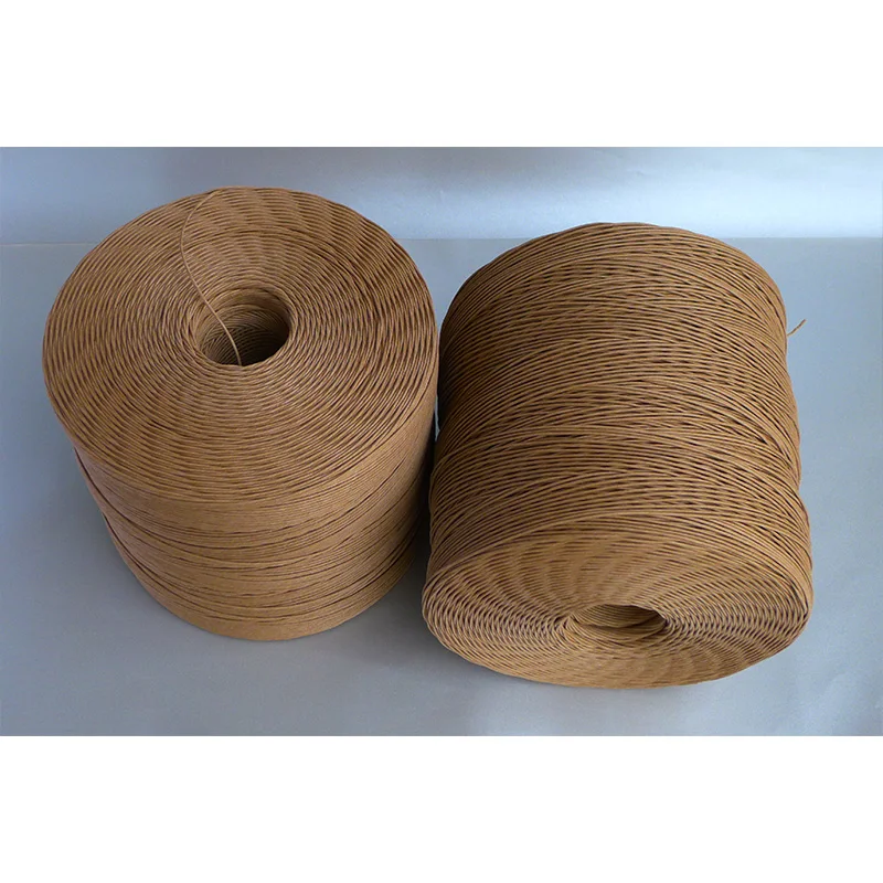 Wholesale waterproof single strand twisted paper handle rope