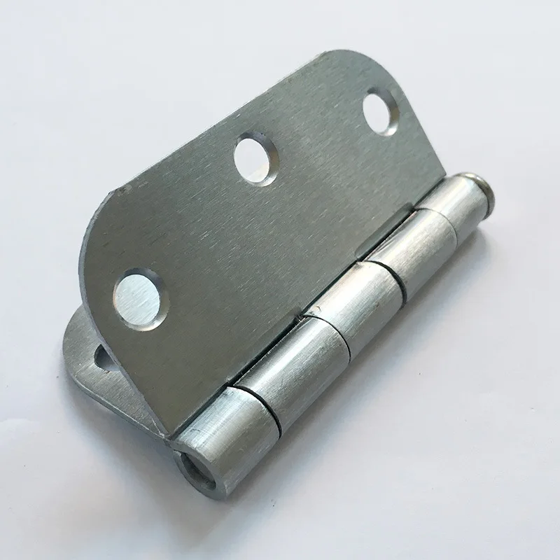 American-style hinge 3-inch brushed chrome flat hinge factory direct supply door and window hardware rounded iron loose leaf