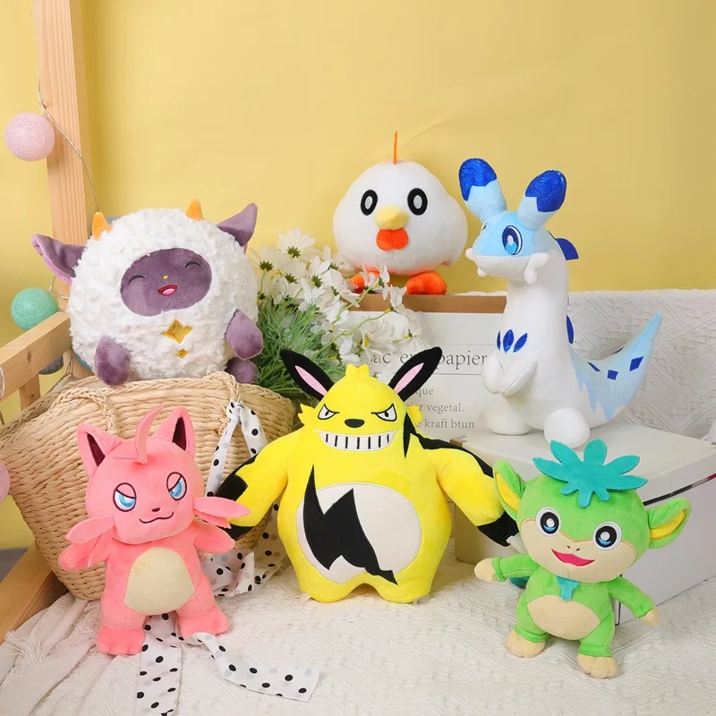 Customized Cartoon Palworld Plush Toys Palworld Game Stuffed Animal Toy 9.8 inch Soft Anime Peripheral Figure Dolls