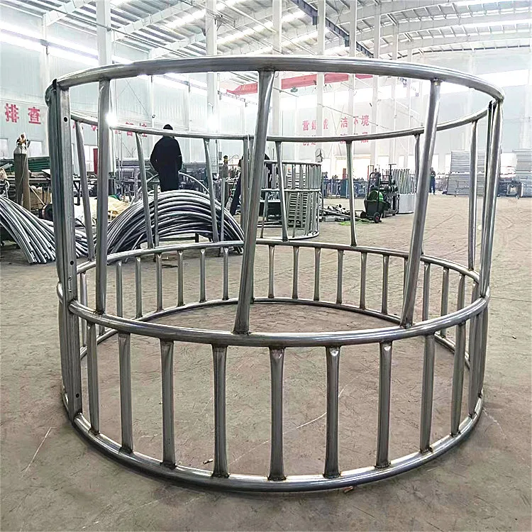 Кормушка для сена крупного рогатого скота большая овальная кормушка домашнего Для кормушки