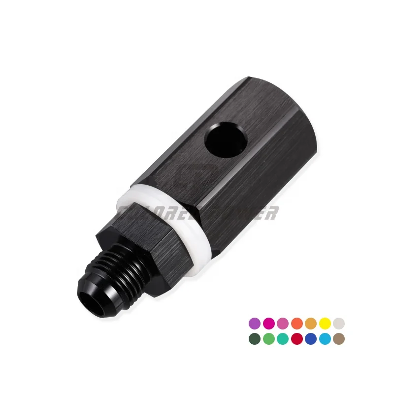 High Performance Racing Parts Aluminum Alloy Male AN Flare Roll Over Valves Tank Mounted Fittings AN6 AN8 AN10 AN12 AN16