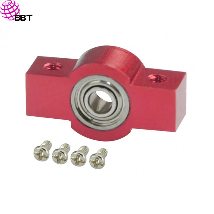 
Stainless Steel 316/Carbon Steel/Q235/17-4 Steel/Aluminum Red Anodize Tail Drive Shaft Bearing Housing 