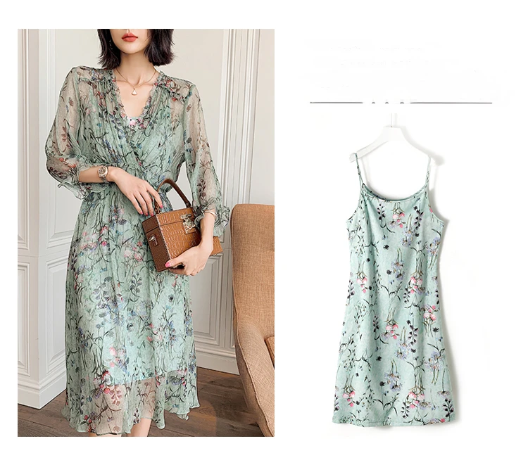 factory  wholesale Autumn and winter new retro dress ladies casual skirt