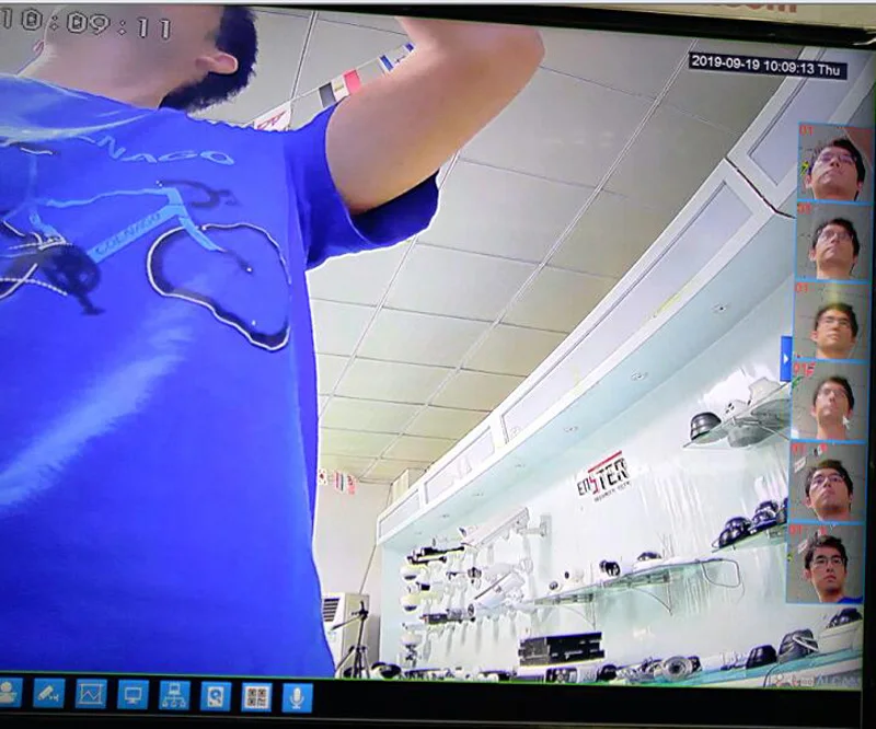 
New Hotselling 5.0MP 4K 8.0MP 16CH POE IP Camera Face Detection Cctv System 