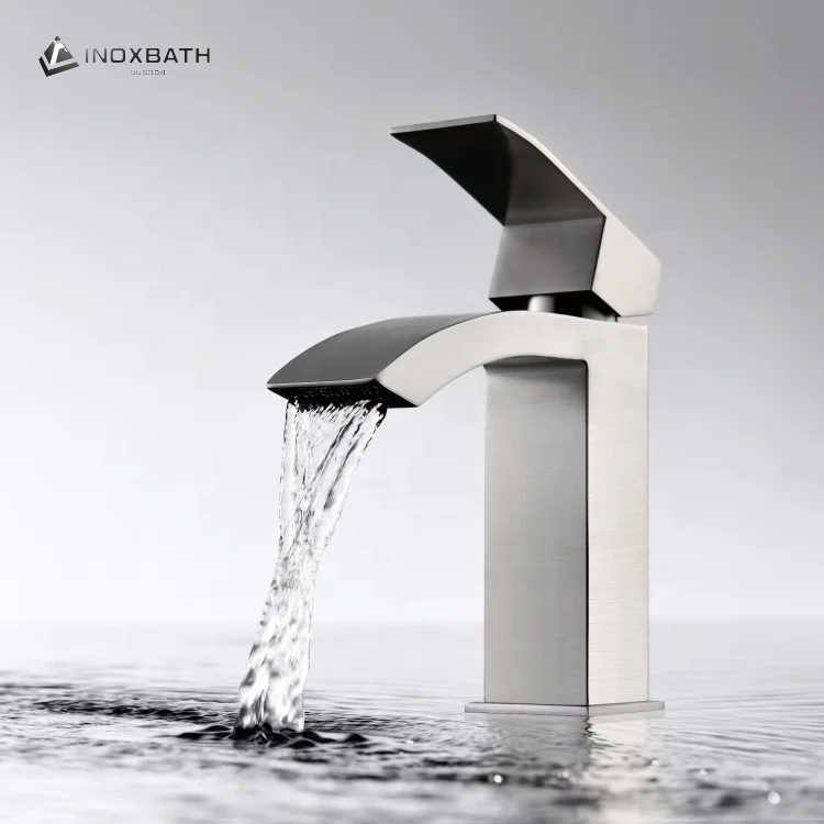 UPC waterfall sus304 griferia torneira cozinha sink mixer black brass bathroom faucet CUPC basin mixer tap