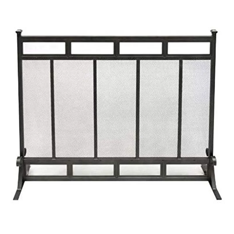 Одиночное большое противопожарное покрытие из закаленного стекла для камина