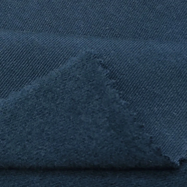 Sts2026-New 90%Cotton 10%Sorona Comfortable Micro-Elastic Hoodies Material Knitting Fabric For Making Hoodies