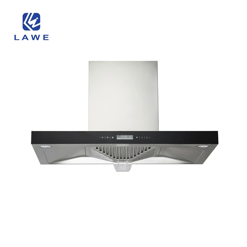 Wholesale high quality Hot Sale T Shaped novel design Kitchen Range Hood 900 Mm Kitchen Hood Auto Clean Chimney Hood