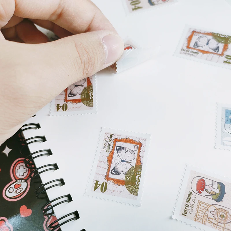 Note book pressure releasing sticker book print with release reusable paper inside