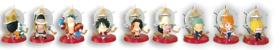 Unisex 3D Action Character Figurine Miniature Anime Model Toy Cartoon Style