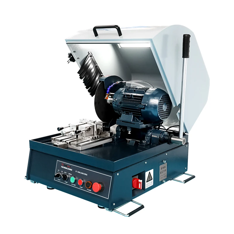 Сверхмощная абразивная отрезная пила, металлографическая машина для резки образцов для лаборатории