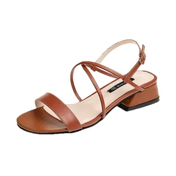 Женская обувь элегантная обувь на широком женские босоножки нет. A-68