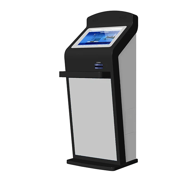 Self ServiceCustomized  Floor Standing Touch Screen Information Printing Kiosk with A4 Printer