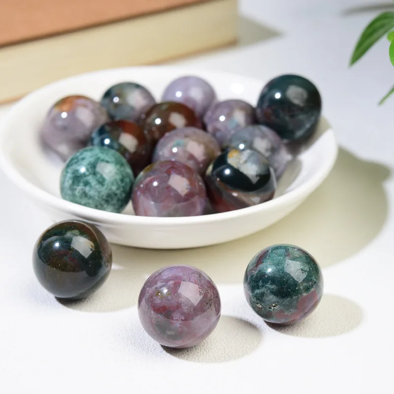 Wholesale Price 2cm Multi Natural Polished Mixed Gemstone Healing Stones Small Crystal Spheres for Home Decoration