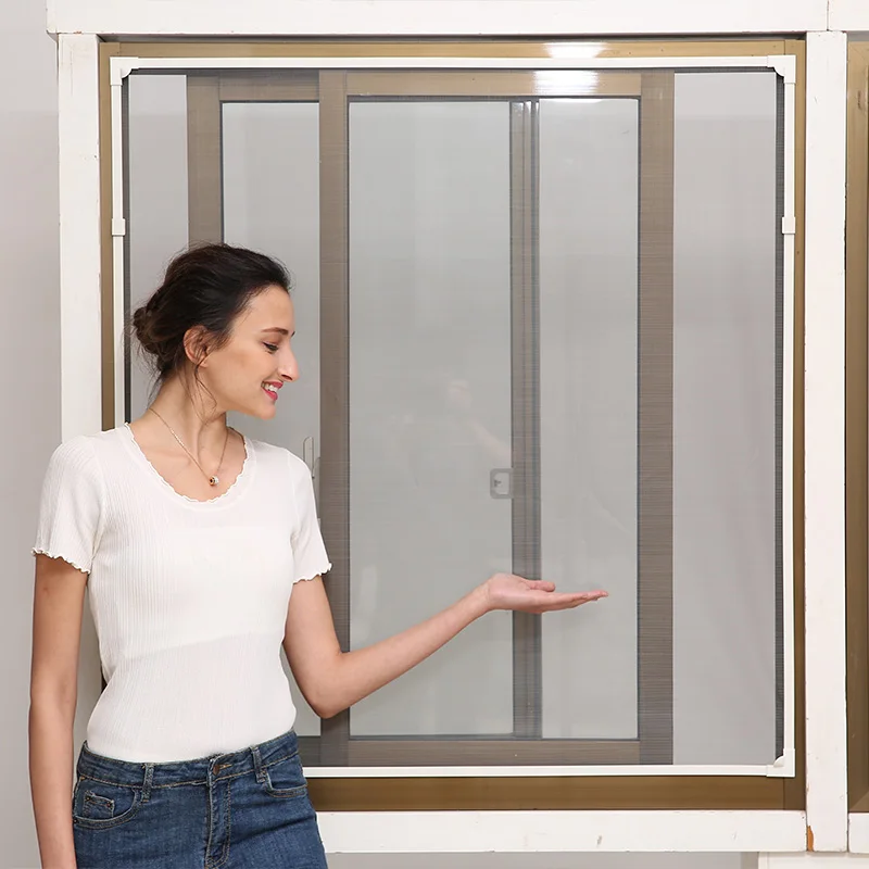 Experienced new products screen window preventing bugs magnetic mosquito net door