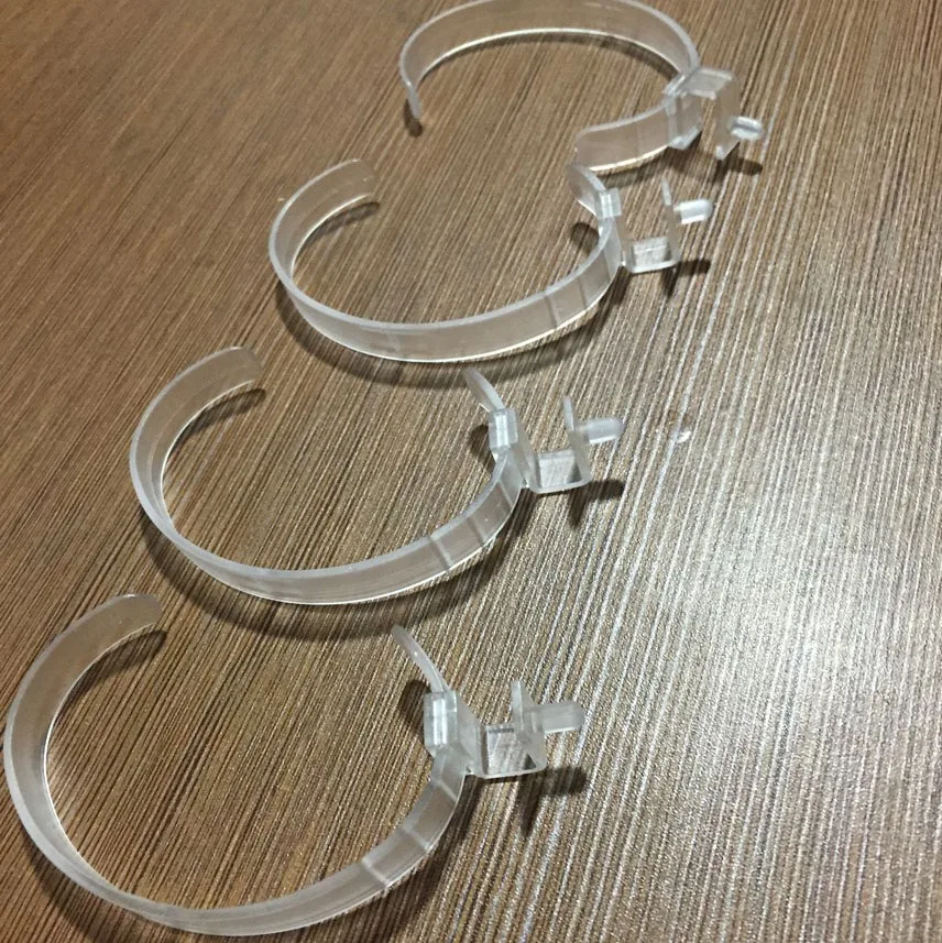 Plastic Watch Display Stand C-Ring for Woman and Man Watch