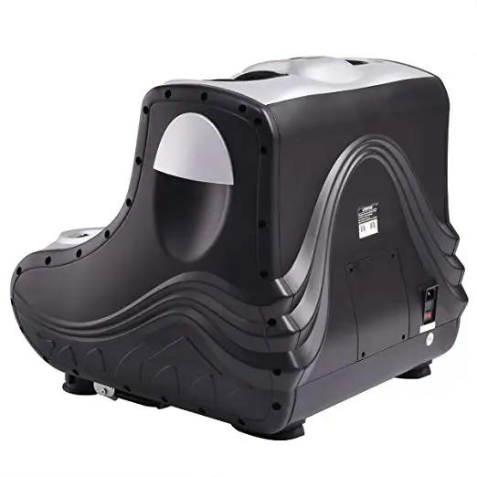 muscle relaxing air compression rolling  foot and calf kneading massager with heating  improve blood circulation