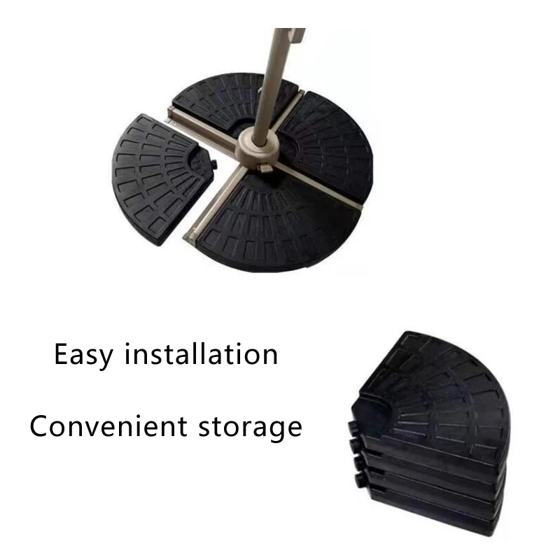 Garden umbrella plastic base tank base Parasols Umbrella Best Sale Wholesale Fancy New Beach Outdoor Design