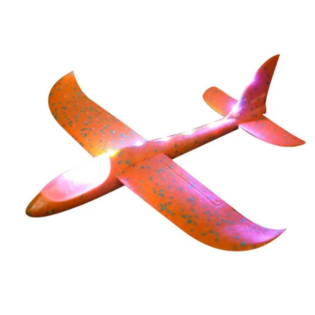 HOSHI Epp Plane Foam Airplane Hand Throw Flying Air Plane For Kids Gift Toy With Led