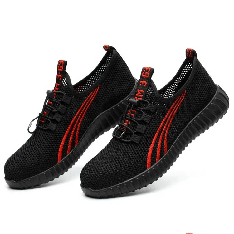 Высококачественная износостойкая Черная Спортивная защитная обувь FUNTA