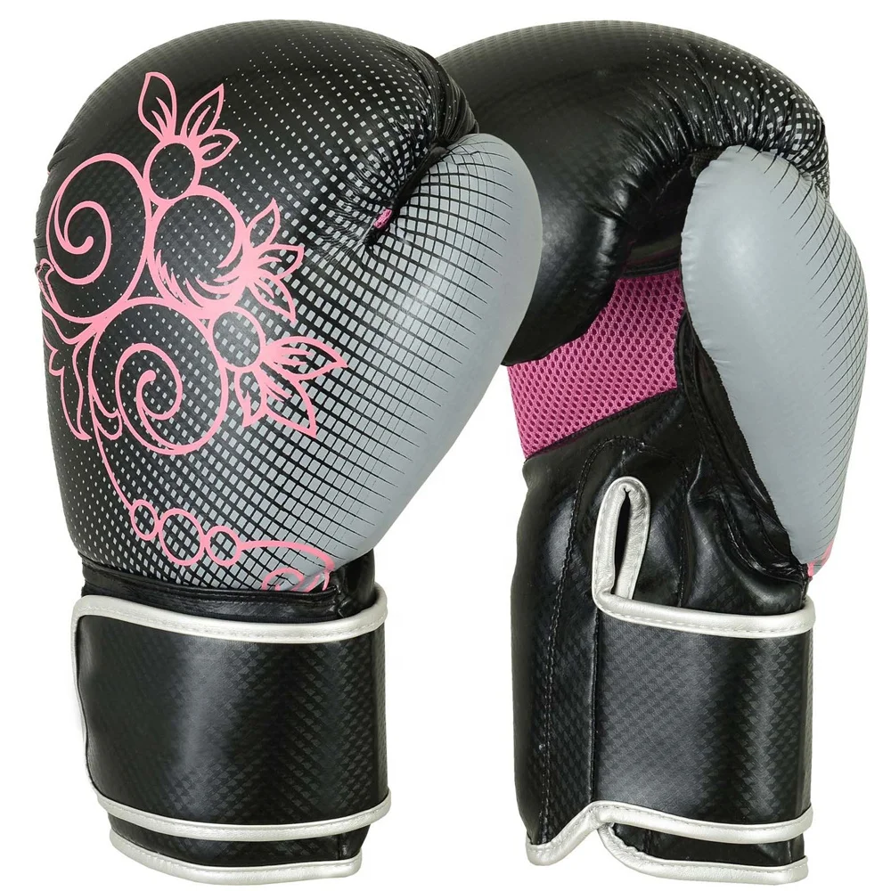 
HIGH Quality PU Leather Adults Men/Women Boxing Gloves Equipment Custom Printed Boxing Gloves 