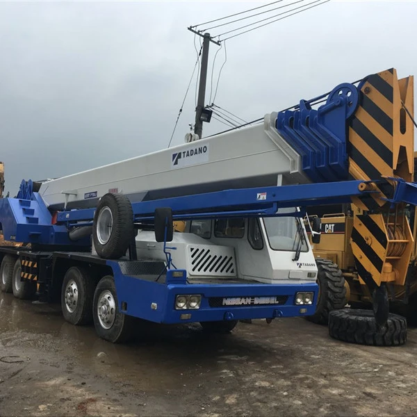 Вездеходный кран, японский Оригинальный TADANO GT-550E 55 тонн, вездеходный кран, очень хорошее состояние для продажи, подержанный кран