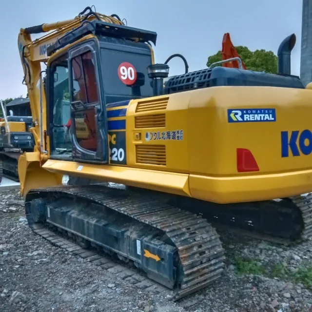 Подержанный строительный PC220-8 колесный экскаватор Komatsu лидер продаж в Китае