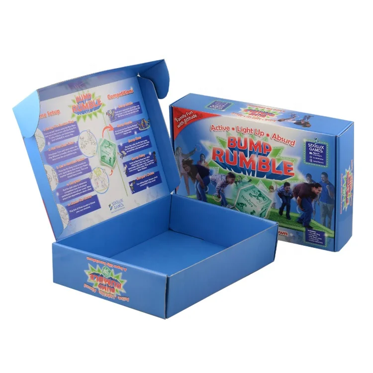 Парики с логотипом на заказ, косметика для ухода за кожей, коробка из гофрированной бумаги