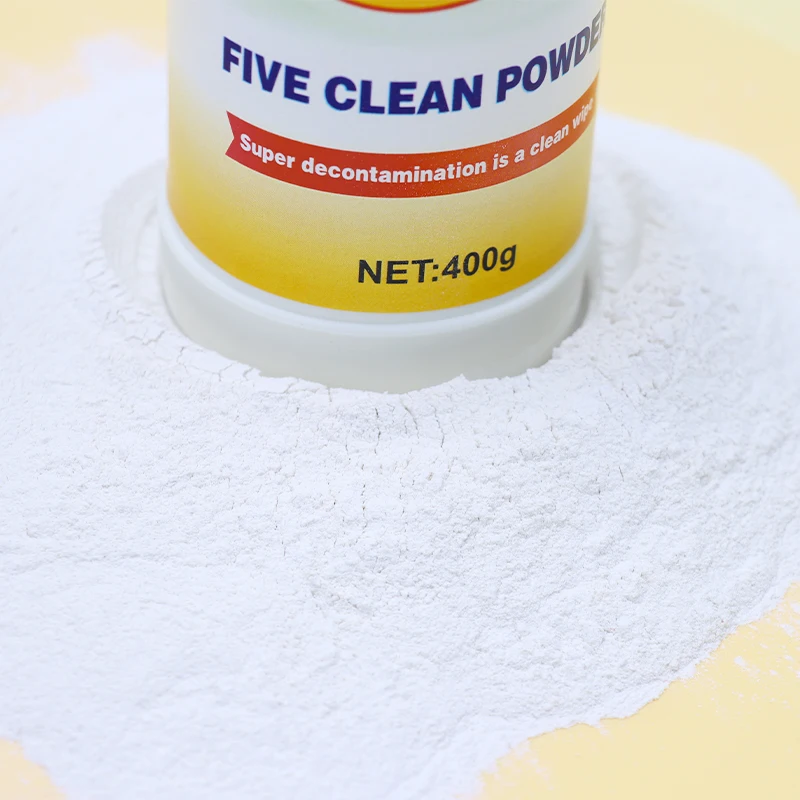 hot sale Multi-Purpose kitchen powder cleaner kitchen rust remover Strong Grease Cleaning Powder 400 G / Bottle