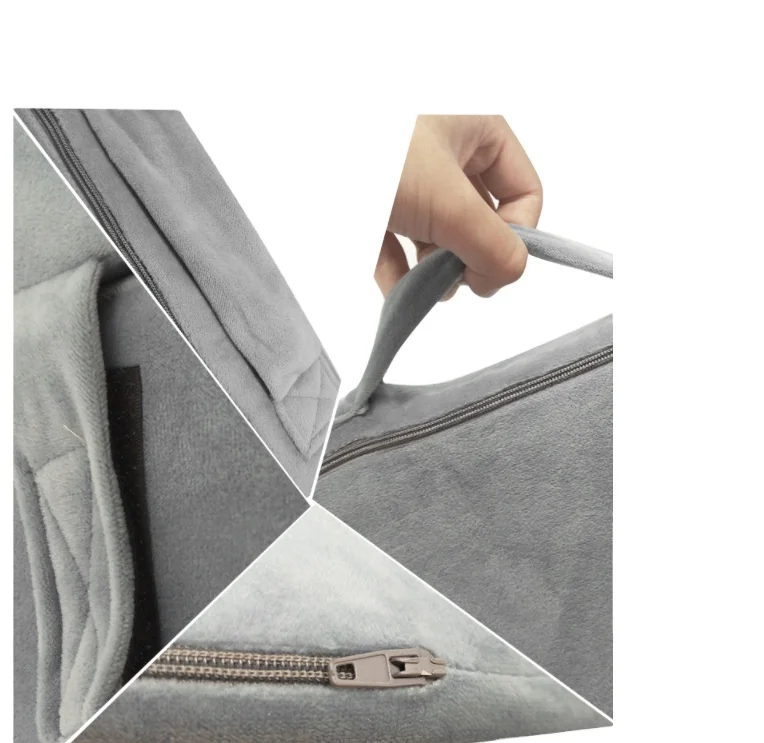 Custom Pregnancy Memory Foam Wedge Pillow foldable Pillow For Bed Sleep Sitting Back Support