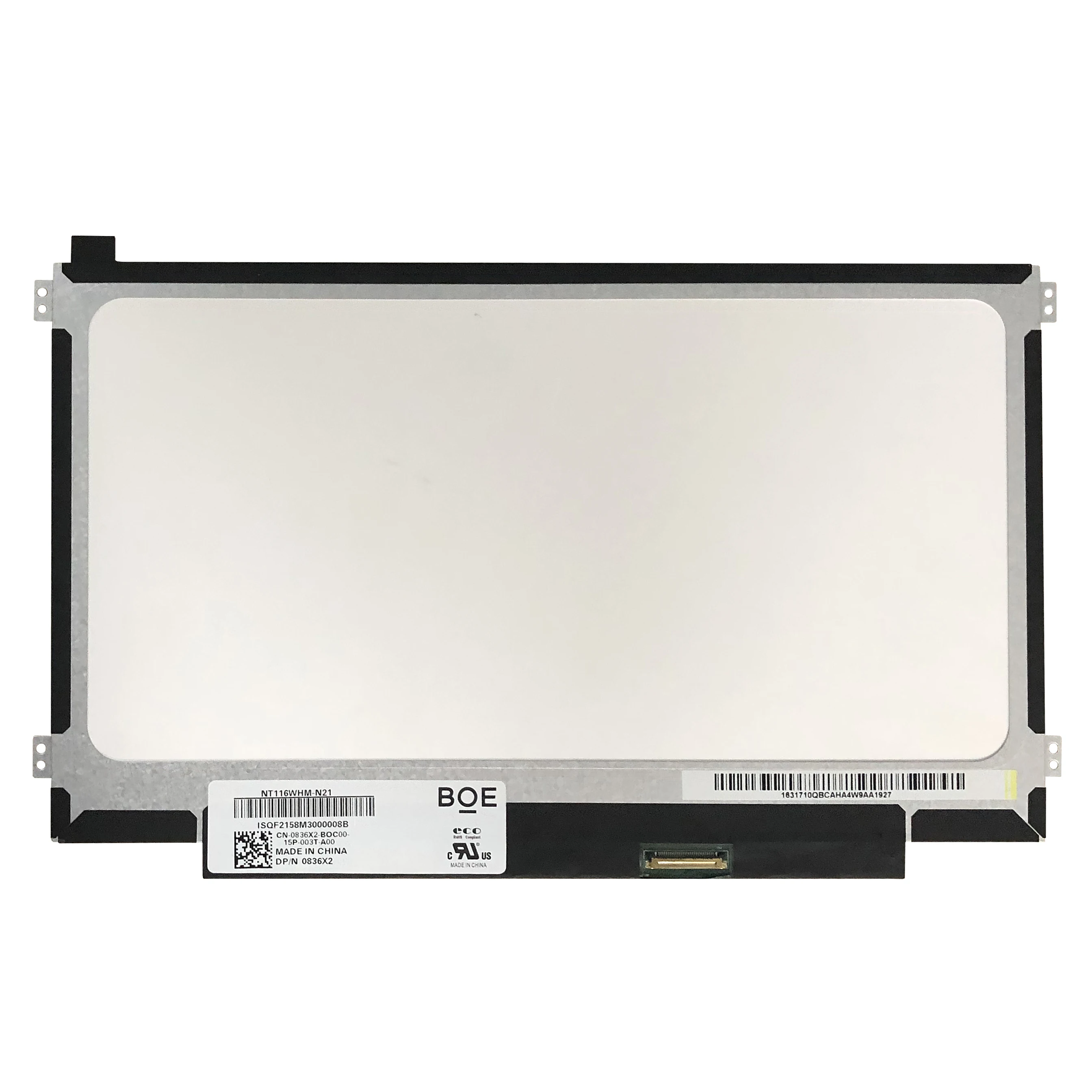 BOE NT116WHM-N21  Notebook screen 11.6 inch Slim 30pin LED Laptop Screen LCD Module lcd display boe panel lcd touchscreen laptop