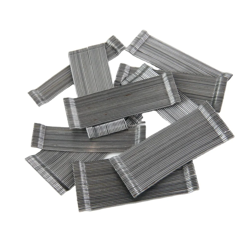 Manufacturer Wholesale Concrete Cold Drawn Hook End Steel Fiber