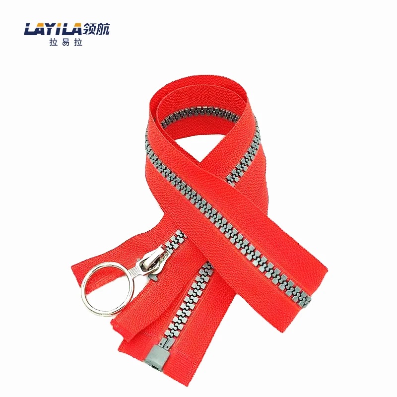 Big Teeth Plastic Zipper Fancy  Zip For Clothes