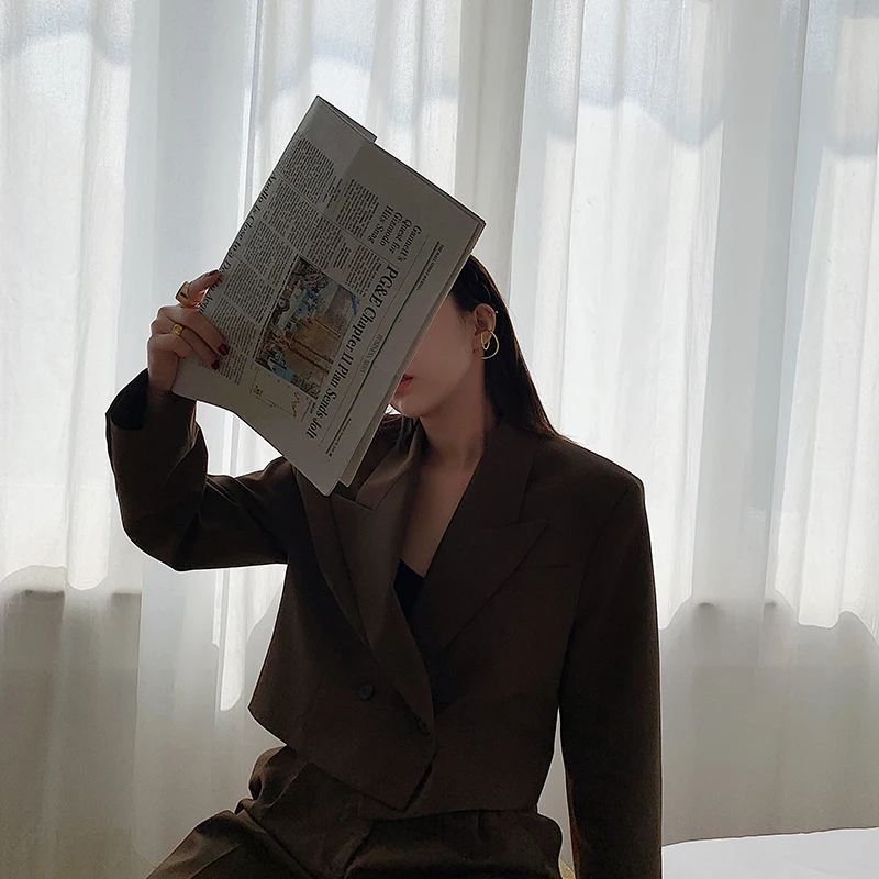 Gold Silver Color Irregular Twisted Clip Earrings without Piercing Circle Geometric Earrings for Women Minimalist Ear Cuff 2019